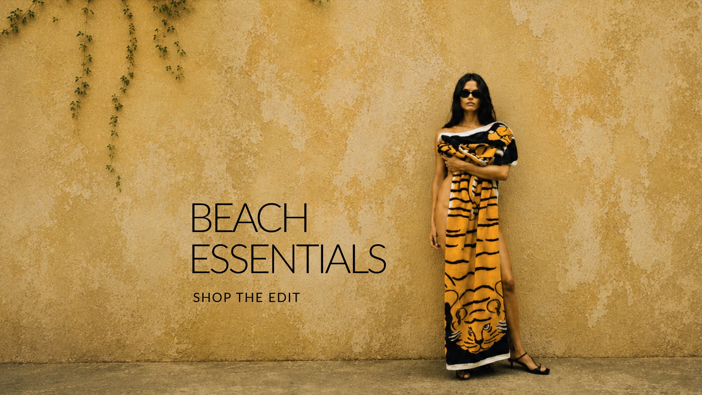 Letters From Capri Beach Essentials campaign